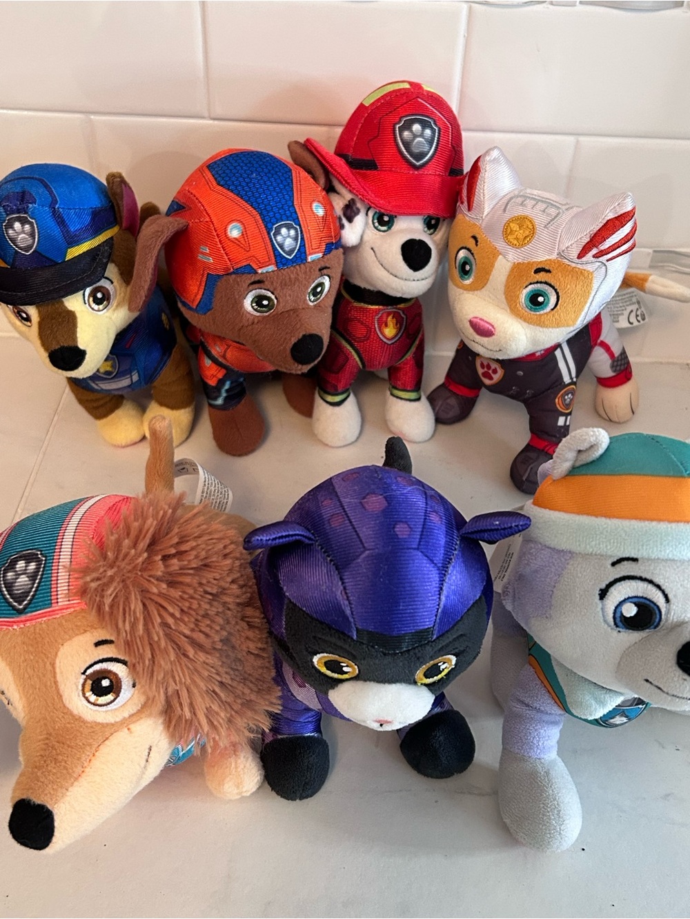 Paw Patrol Plush stuffed animal / stuffie Set!